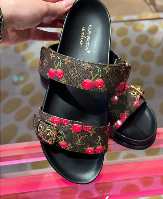 LV Cherry Sandals