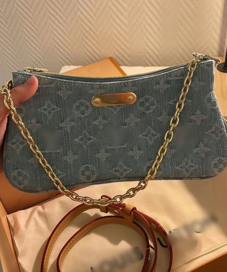 LV Mini Denim Bag