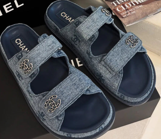 CC Denim Sandals