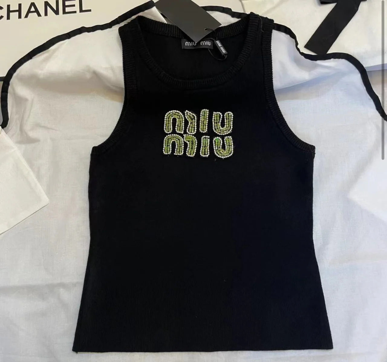 MM Green Tank Top