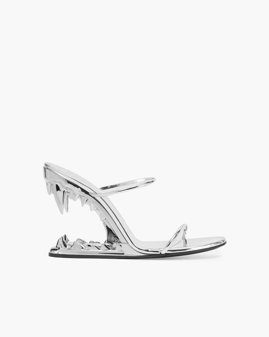 GCDS Morso Heels Silver