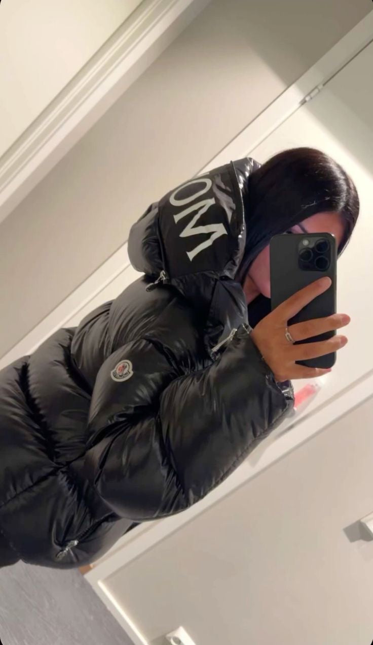 Moncler Letter Black Jacket