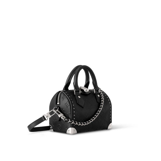 LV Speedy Trunk 20 Black Bag